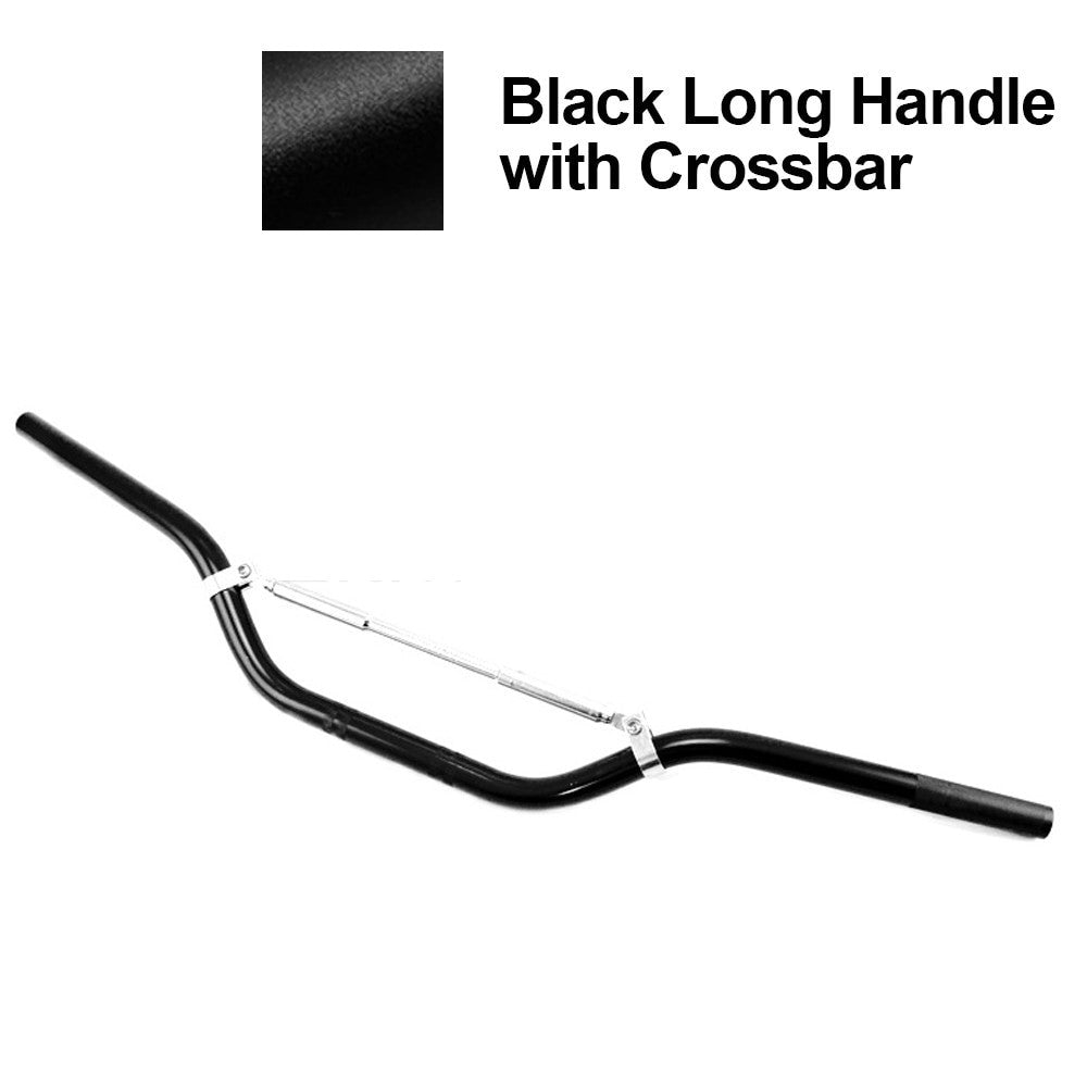 CNC Aluminum 22mm Handlebar for On Road or Off Road Motorcycle Yamaha Honda Suzuki Kawasaki KTM Ducati BMW & More Street Bike/Dirt Bike 7/8 inch Handle Bar With Cross Bar