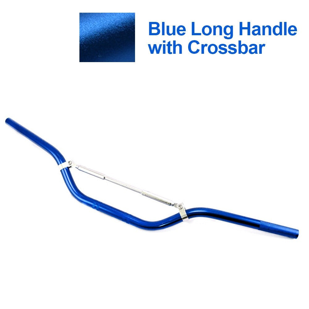 CNC Aluminum 22mm Handlebar for On Road or Off Road Motorcycle Yamaha Honda Suzuki Kawasaki KTM Ducati BMW & More Street Bike/Dirt Bike 7/8 inch Handle Bar With Cross Bar
