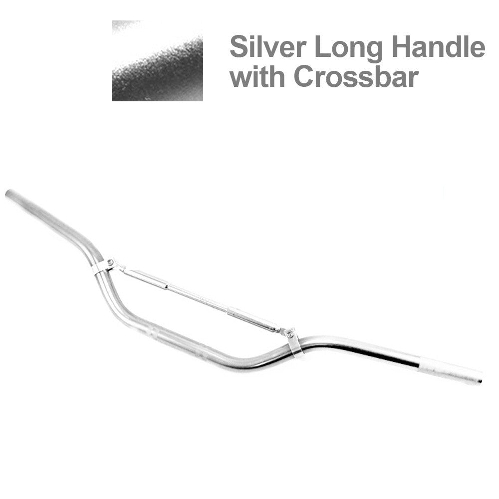 CNC Aluminum 22mm Handlebar for On Road or Off Road Motorcycle Yamaha Honda Suzuki Kawasaki KTM Ducati BMW & More Street Bike/Dirt Bike 7/8 inch Handle Bar With Cross Bar