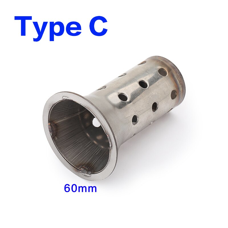 Exhaust Inlet db Killer for Universal Motorcycle Exhaust Muffler 51mm to 60mm Slip-on
