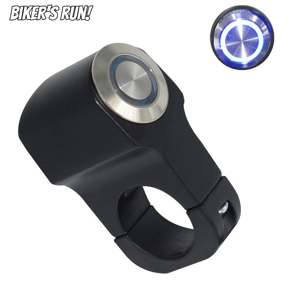 Backlit 1" Handlebar 24.5mm or 7/8" Handlebar 22mm Momentary Self Return or Latch Switches