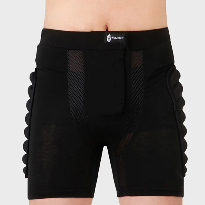 Wolf Bike Unisex Motorcycle/Extreme Sport Shorts Ski/Snowboarding/Mountain Biking/Motocross Protective Gear Hip Butt Pad Armor