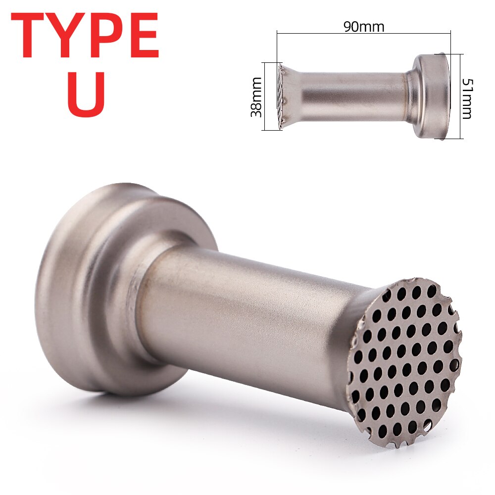 Exhaust Inlet db Killer for Universal Motorcycle Exhaust Muffler 51mm to 60mm Slip-on