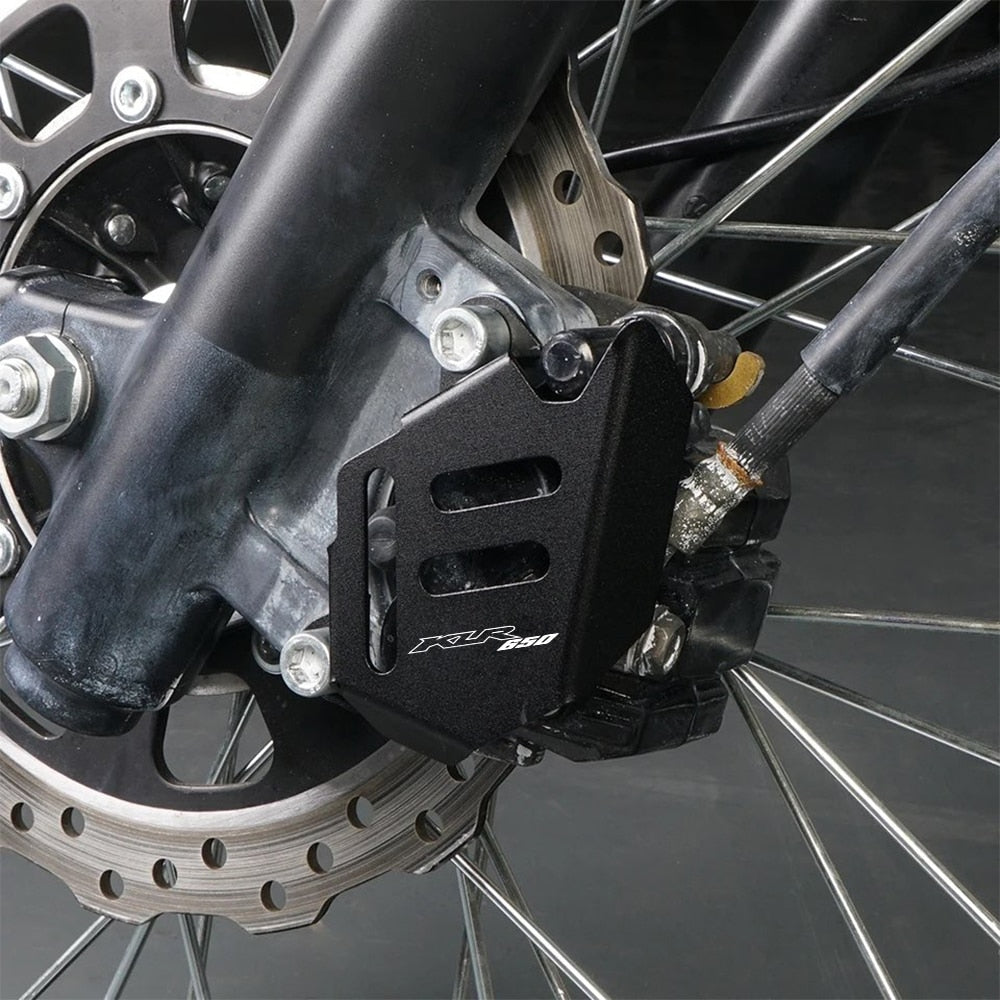 KLR650 Motorcycle Front Rear Brake Caliper Protector Cover/Guard For Kawasaki KLR650-E 2008-2018