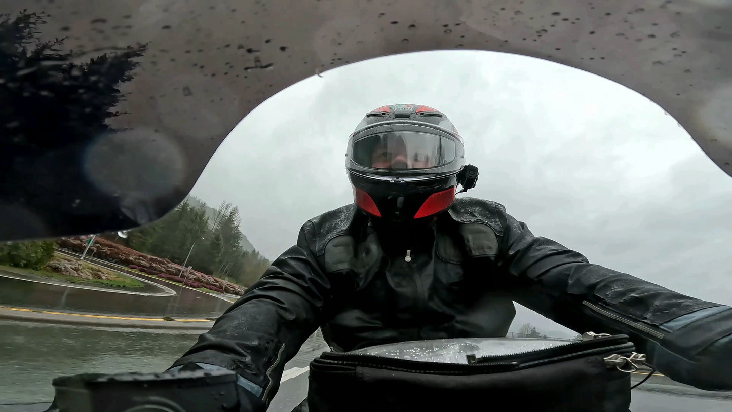 Motorcycle Helmet Anti-Rain and Anti-Fog Visor Treatment Updated