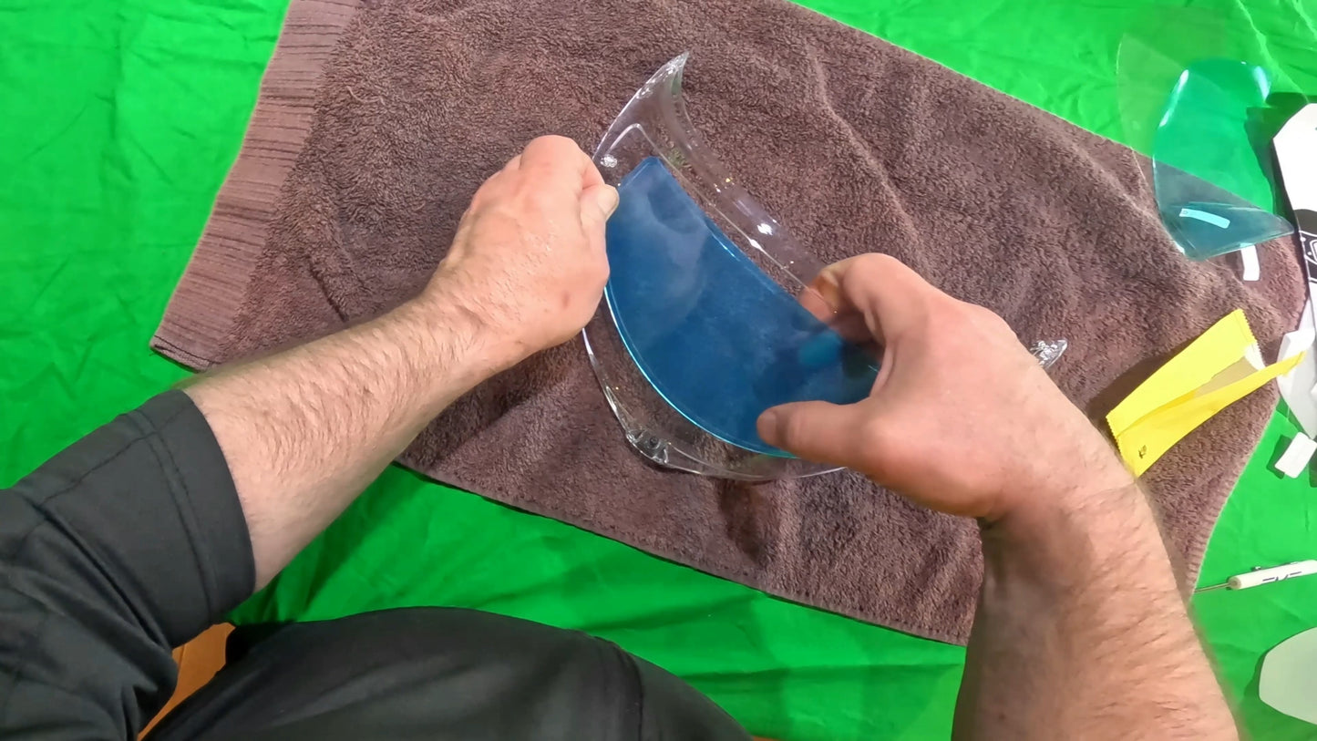 Motorcycle Helmet Anti-Rain and Anti-Fog Visor Treatment Updated