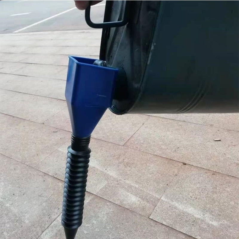 NO DRIPS! Motorcycle Engine Oil Funnel