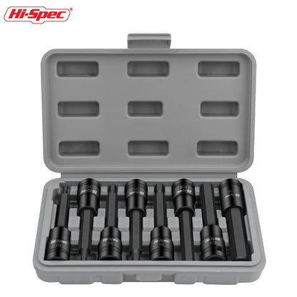 Allen Hex & TorX Socket Bit S2 1/2 Driver Extra Long or Short Socket Wrench