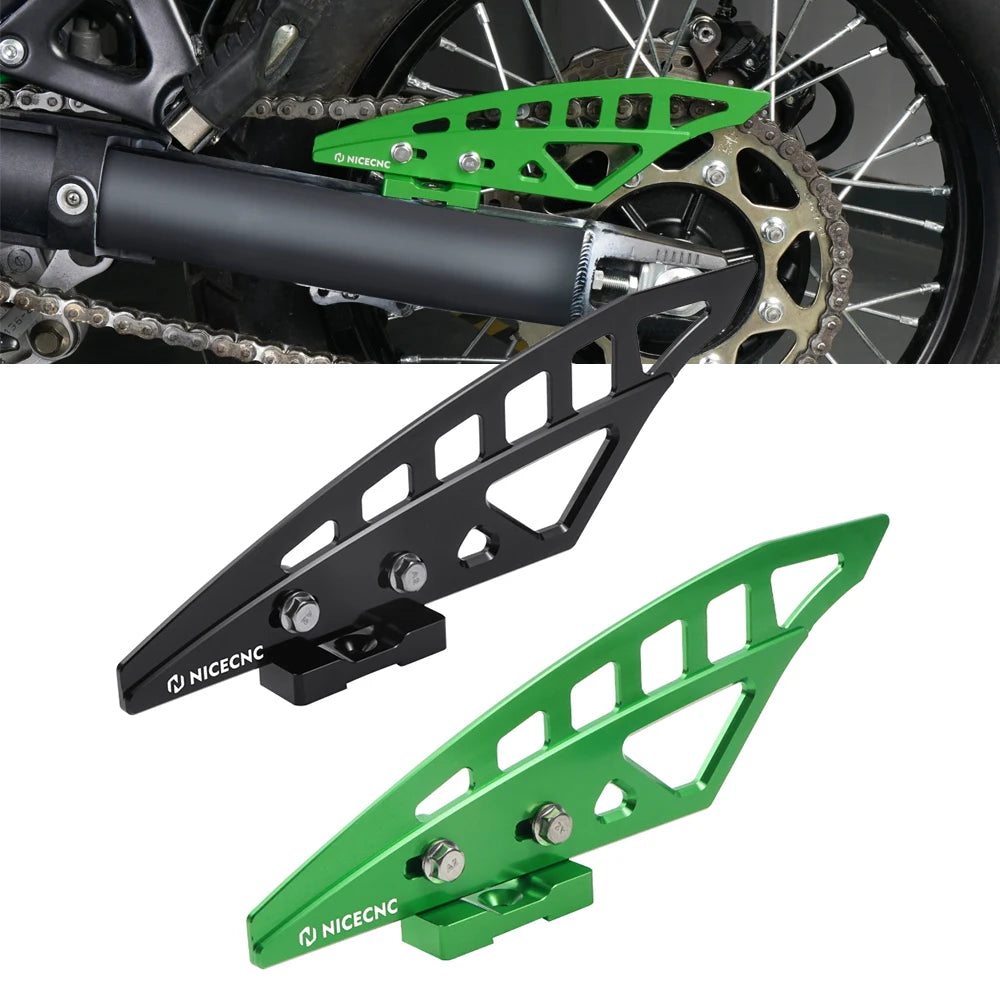 Aluminum Chain Guard Protector For Kawasaki KLR650 KLR 650 2008-2018  Chain Guard Protector