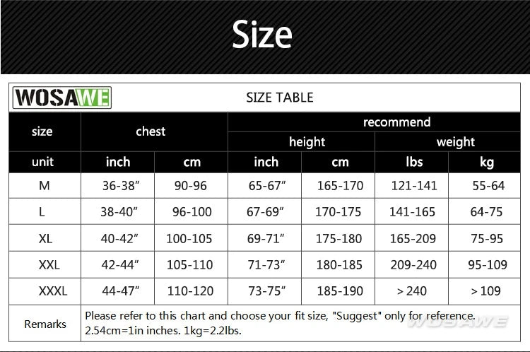 WOSAWE Motorcycle Jacket Men Full Body Armor Jacket Motocross Racing Protective Gear Back Chest Butt Shoulder Elbow Knee Protection