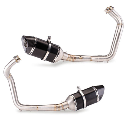 Complete Motorcycle Exhaust System For Yamaha MT07 & FZ07,  MT-07 2014-2019, with muffler XSR 700, 2018, 2016, 2017, 2018