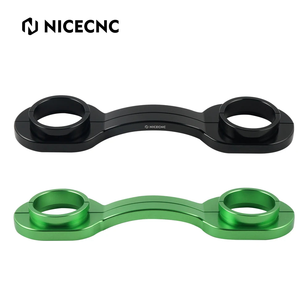 NICECNC Motorcycle Front Fork Brace For Kawasaki KLR650 KLR 650 2008-2024 Fork Brace Fork Stabilizer