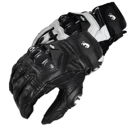 Biker's Run Pro12 Hi-Performance Leather Motorcycle Gloves