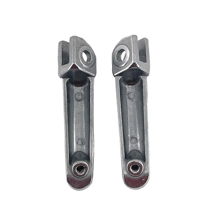 Front Rear Rider & Passenger Foot Peg Footrest For YAMAHA YZF R1 1998-2021 R6 1999-2020 R6S 2003-2009