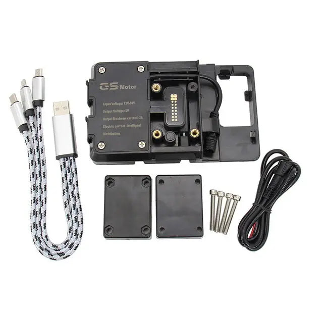 BMW R1200RT 2003 - 2009 Navigation/Cell Phone Bracket Ideal For Motorcycle GPS Navigator USB Charging