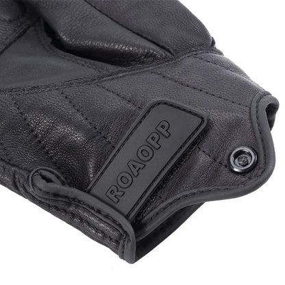 Biker's Run Pro12 Retro / Cruiser Leather Cruiser Motorcycle Gloves