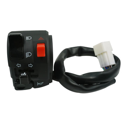 Replacement Handlebar Switch 7/8" 22mm Motorcycle Full Switches Motorbike Handlebar Controller Switch Generic