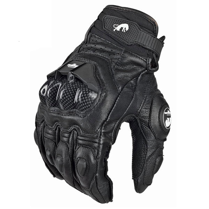 Biker's Run Pro12 Hi-Performance Leather Motorcycle Gloves