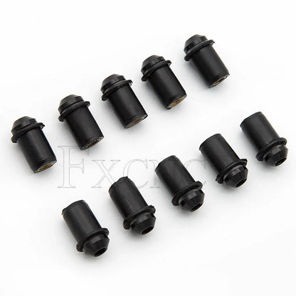 10Pcs Universal Accessories M5X16mm Motorcycle Windscreen Bolts Windshield Screw Kit Fits Most Japanese Motorcycles