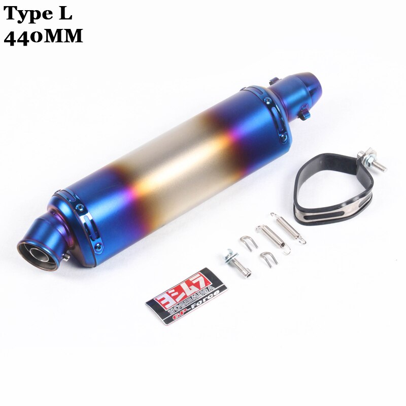 Universal Motorcycle Exhaust Muffler for 100cc-1000cc ATV, Motorcycle 51mm Muffer