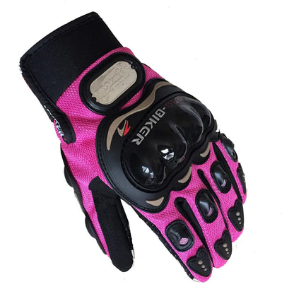 Biker's Run Pro12 Textile Motorcycle Gloves Motocross Breathable Racing Gloves For Men & Women