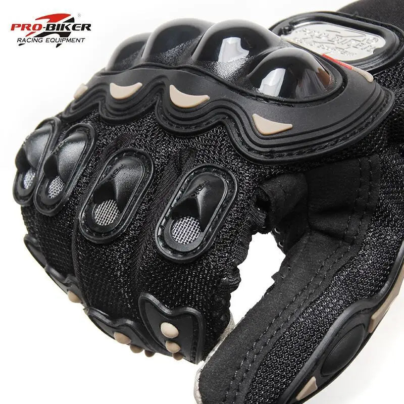 Biker's Run Pro12 Textile Motorcycle Gloves Motocross Breathable Racing Gloves For Men & Women