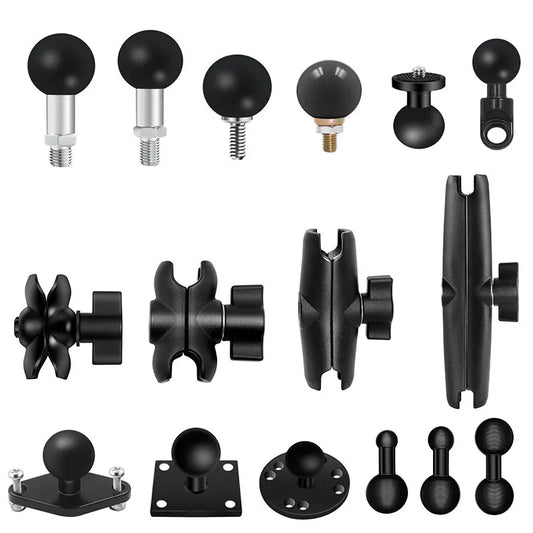 Ball Mounts & Accessories for Phone/GPS/Action Camera Holder Mount Motorcycle 10mm Base 15 - 25mm Ball Mount 1/2" - 1" Phone Accessories