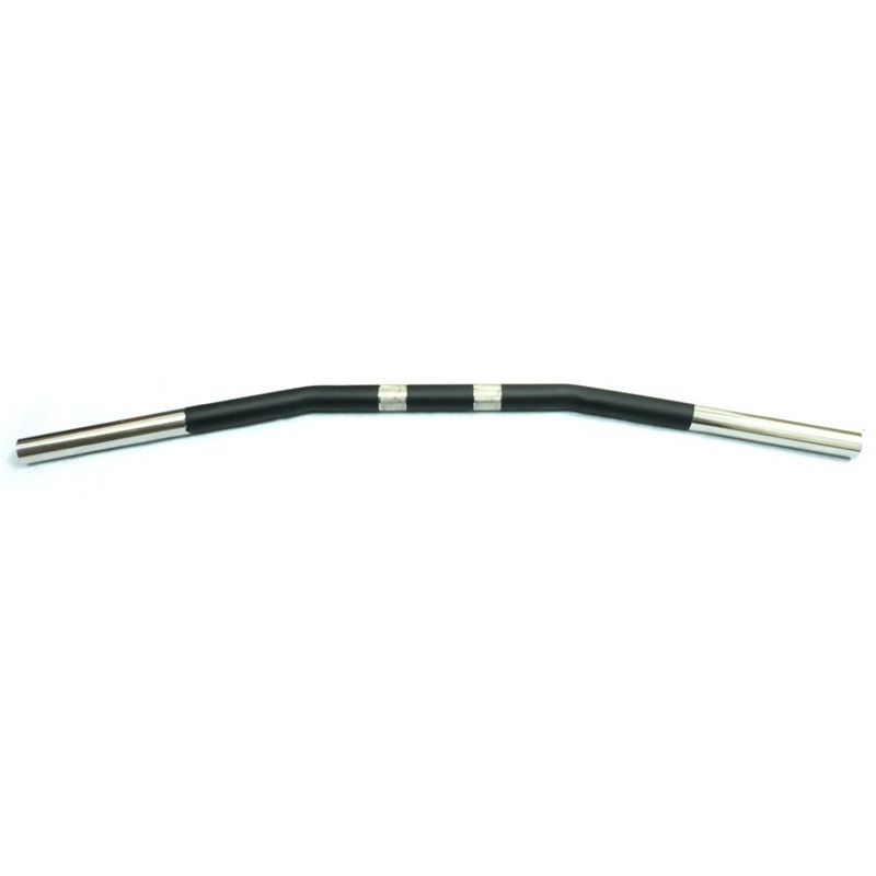 1" (25mm) Motorcycle Drag Bar Handlebar Curved for Harley Davidson Indian or any Metric Cruiser with 1" Handlebar