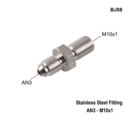 Stainless Steel AN3 Motorcycle Motorcycle Hydraulic Brake Fitting