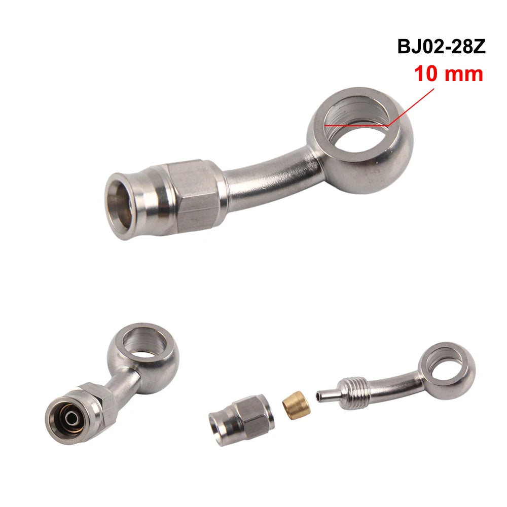 Stainless Steel AN3 Motorcycle Motorcycle Hydraulic Brake Fitting