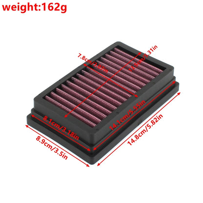 Biker's Run Hi-Flow Air Filter BMW HEX HEAD & CAM HEAD / R nine T / R1200GS/GSA / R1200R / R1200RT / HP2