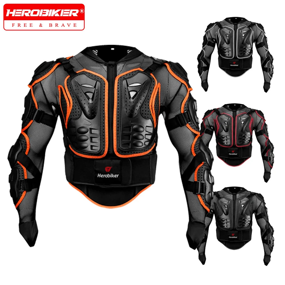 New Motorcycle Jackets & Body Armor Protection Accessories CE Protection For Street or Offroad Motorbike/Motocross Protective Gear