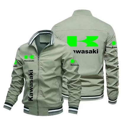 2024 Summer Men's Kawasaki Jacket Motorcycle/ATV