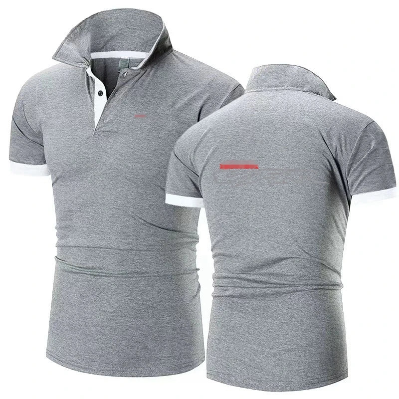 Honda Motorcycle VFR750 VFR800 VFR1200 V4 Motorsport Team Men's Polo Shirt