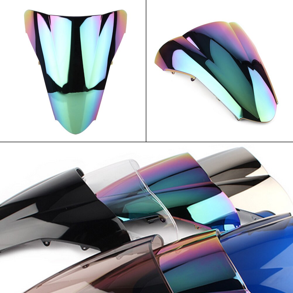 Double Bubble Windshield Windscreen For Honda VFR800 VFR 800 2002-2012