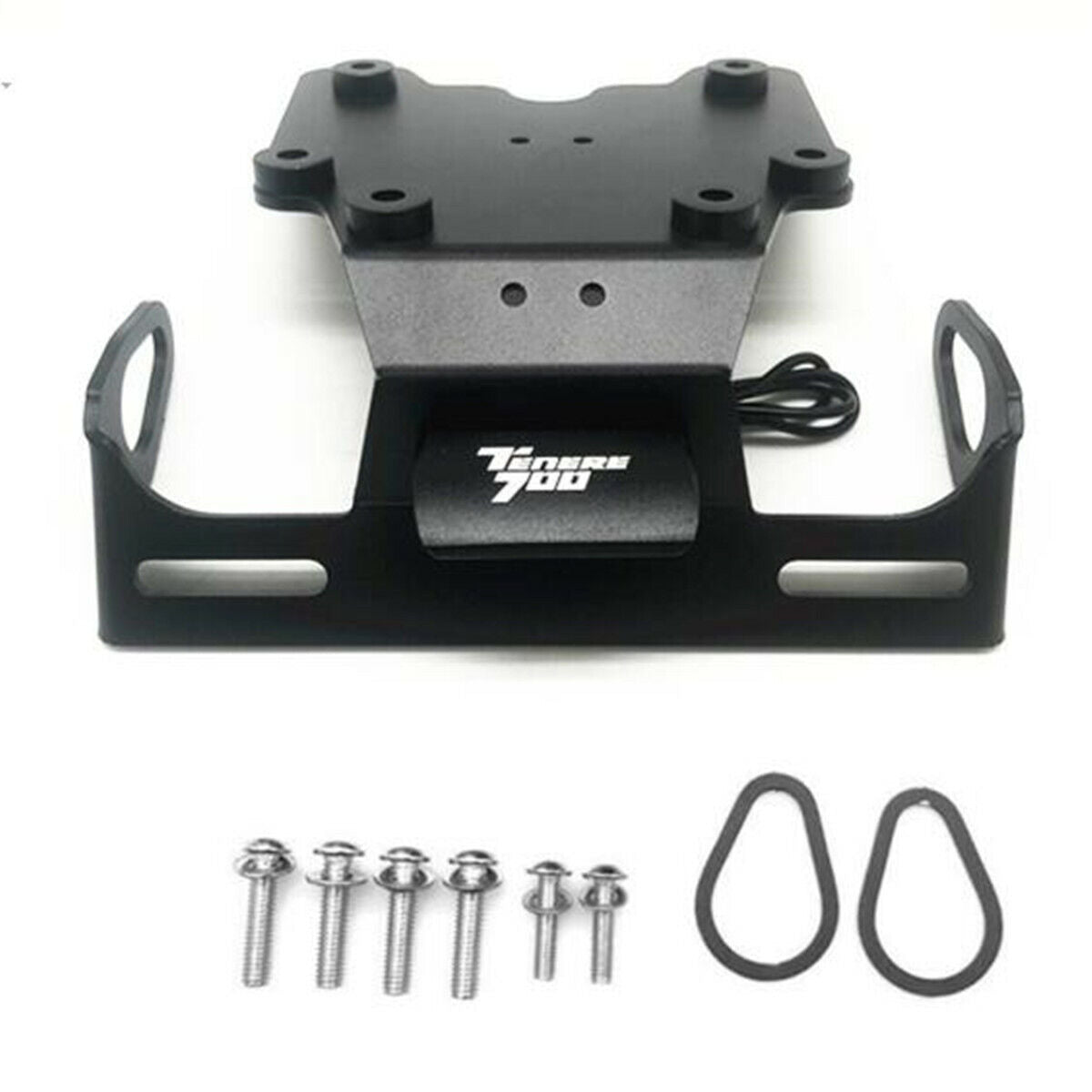 Tail Tidy / Fender Eliminator for  YAMAHA Tenere 700 XTZ700 T7 2019-2022 LED Light License Vehicle Plate Holder Bracket