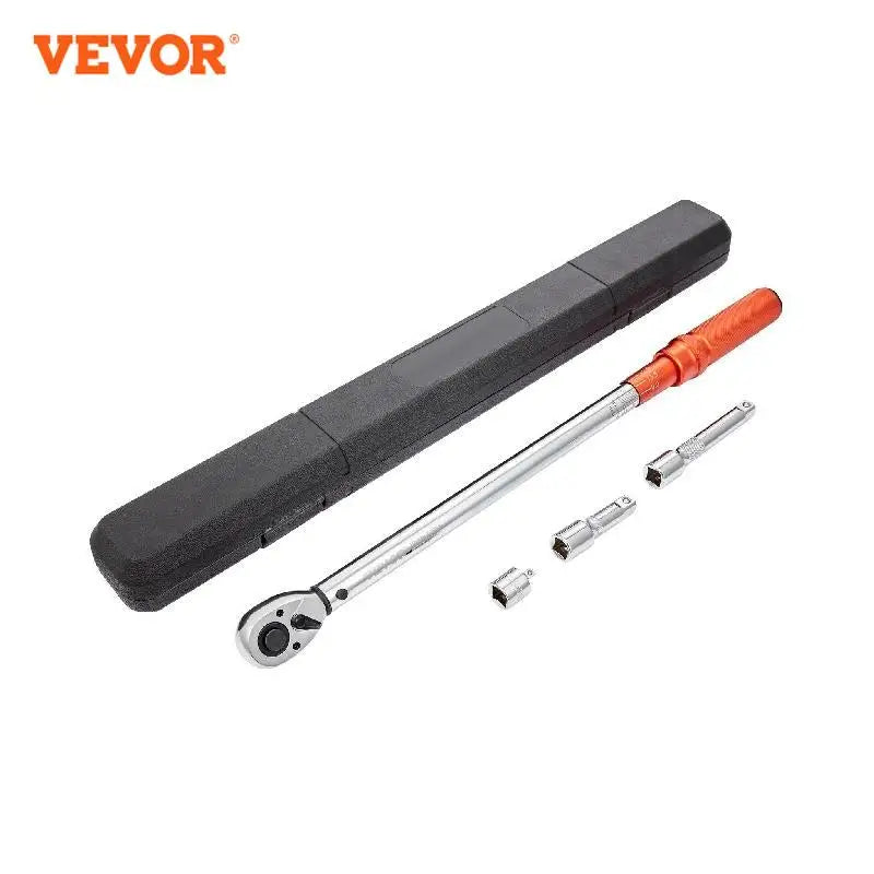 VEVOR 1/2" 1/4" 3/8" Mechanical Torque Wrench Set Precision Pointer Hand Tools Torque Wrench Mechanical Workshop Car Repair Tool