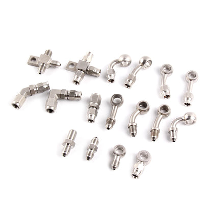 Stainless Steel AN3 Motorcycle Motorcycle Hydraulic Brake Fitting