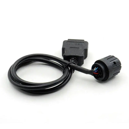 BMW Motorcycle 10 Pin Adapter ICOM-D Cable 10Pin To 16Pin OBD2 Diagnostic Connector
