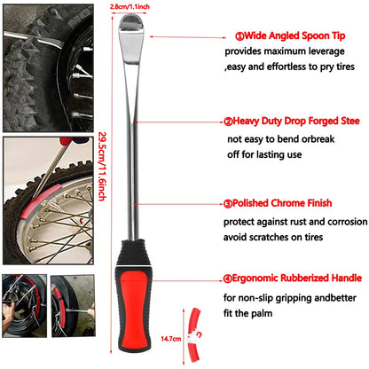 Motorcycle Tire Changing Spoons & Accessories Tool Rim Protector Tire Repair & Changing Tools