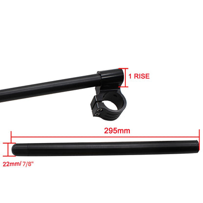 Adjustable Clip-on Handlebars Ideal for Cafe Racer / Sport Bike / Race Application / On-Road Fork 31mm 33mmm 35mm 36mm 37mm 41mm 43mm 45mm 47mm 48mm 50mm 51mm 52mm 53mm 54mm