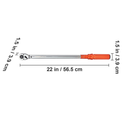 VEVOR 1/2" 1/4" 3/8" Mechanical Torque Wrench Set Precision Pointer Hand Tools Torque Wrench Mechanical Workshop Car Repair Tool