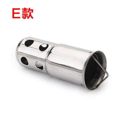 Exhaust Inlet db Killer for Universal Motorcycle Exhaust Muffler 51mm  to 60mm Slip-on