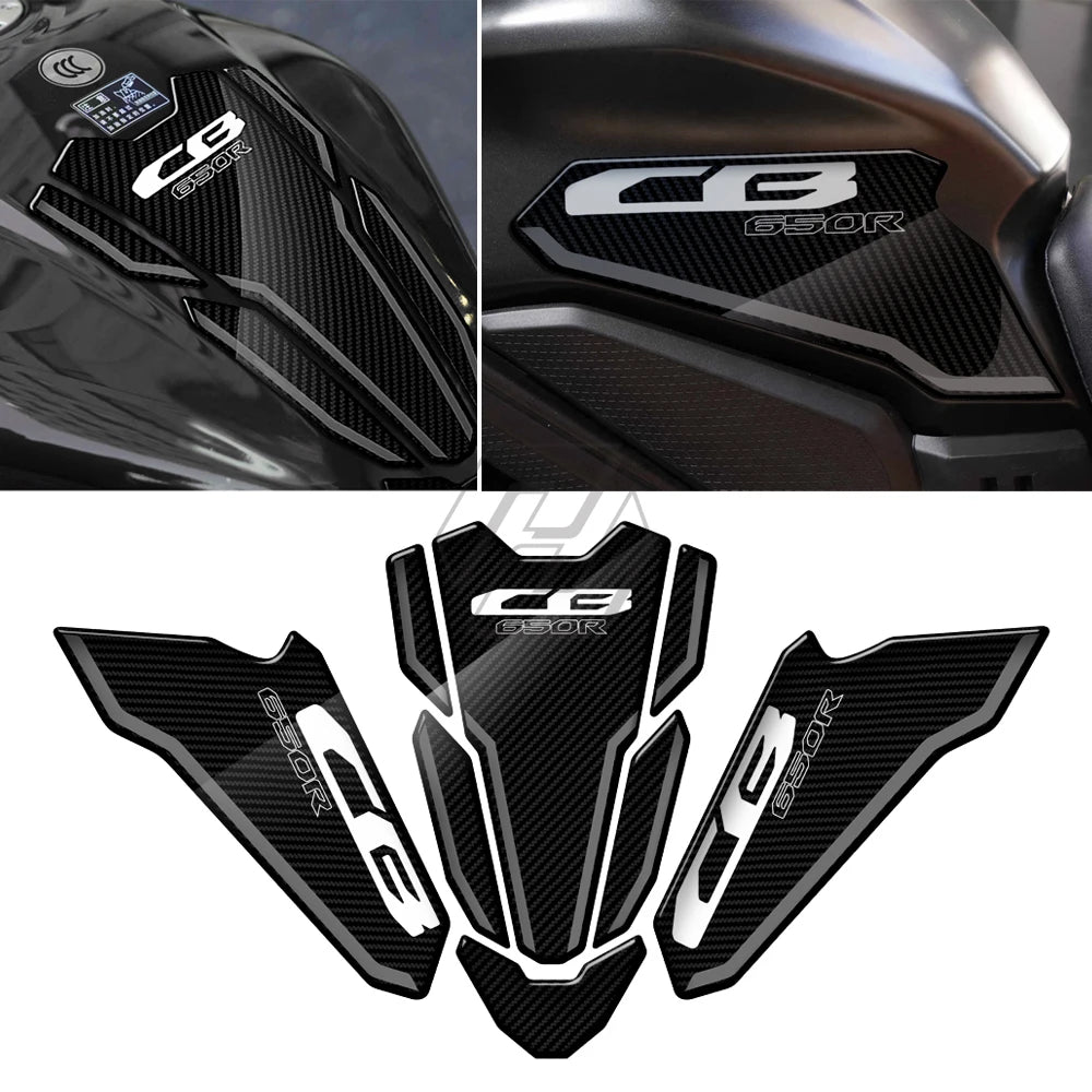 3D Carbon Fiber "Look" Accents For Honda CBR650R