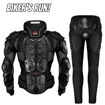 Biker's Run Motorcycle Armor Jacket & Body Protection