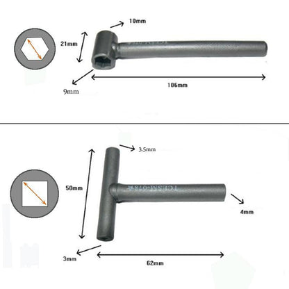 Motorcycle Engine Valve Screw Adjusting Spanner Tool / Feeler Gauge & Valve Clearance Adjustment Tools