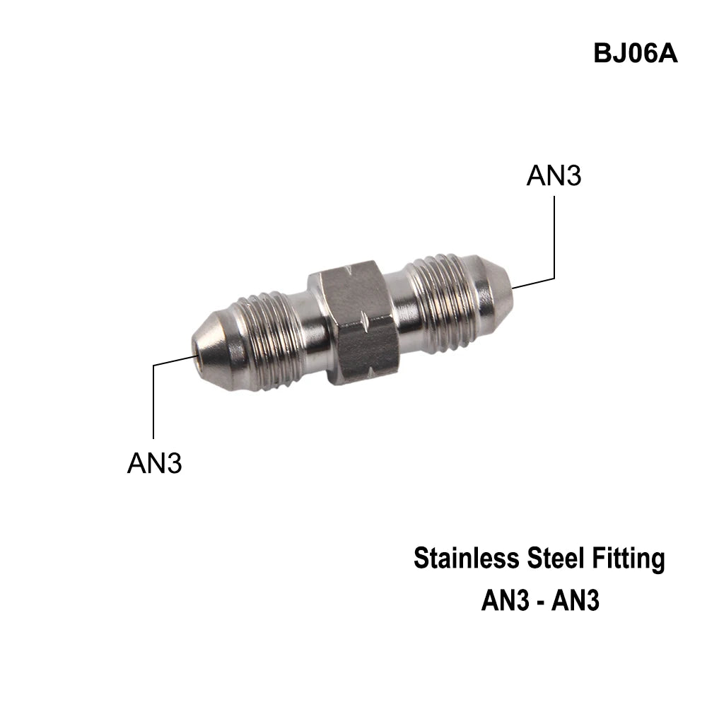 Stainless Steel AN3 Motorcycle Motorcycle Hydraulic Brake Fitting