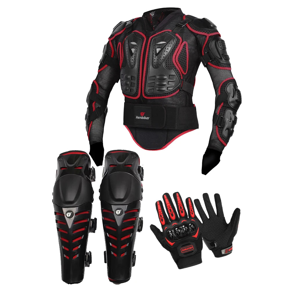 New Motorcycle Jackets & Body Armor Protection Accessories CE Protection For Street or Offroad Motorbike/Motocross Protective Gear