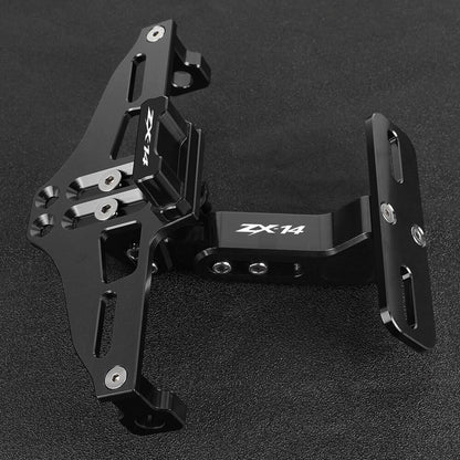 Tail Tidy For Kawasaki ZX14 ZX14R ZZR1400 2006 2007 2008 2009 2010 2011 - 2023  Rear License Plate Mount Holder and Turn Signal Lights