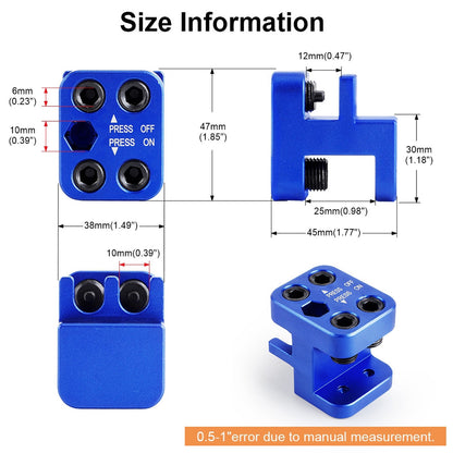 Professional Master Link Press Tool for 520 525 530 Chains Universal Chain Master Link Alignment Tool